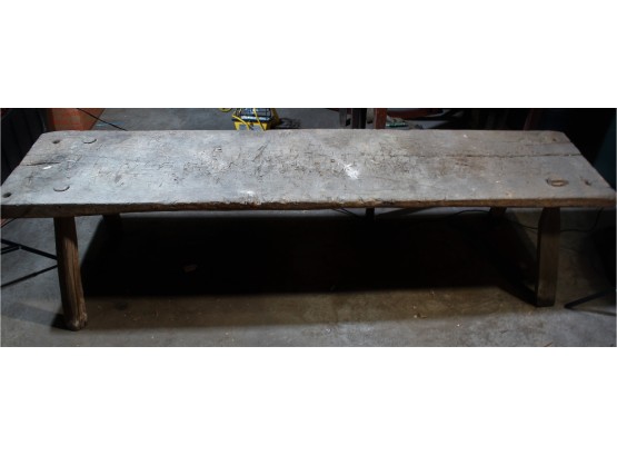 Antique Farmhouse Bench - Lot 1