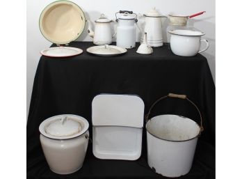 Vintage Enamelware Set - Shippable