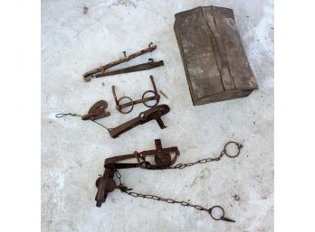 Antique Animal Traps & More - Shippable