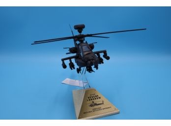 Franklin Mint Apache Longbow Helicopter - Shippable