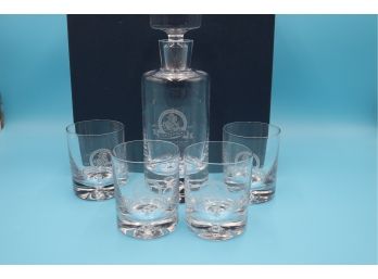 GREAT GIFT! St. George's Long Island Golf Club Decanter Set - Shippable