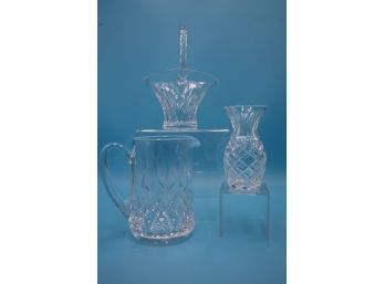 Waterford And More Crystal Trio - Shippable