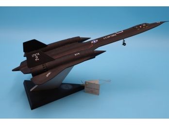 SR-71 Blackbird Model By Franklin Mint - Shippable