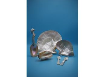 Mother Of Pearl Serving Pieces & More - Shippable