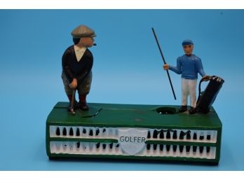 Mechanical Golfer Bank - Shippable