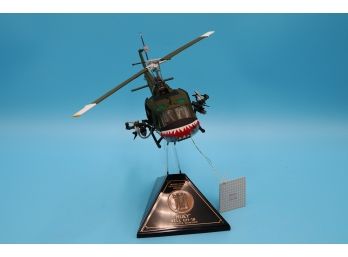 Franklin Mint 'huey' Bell Helicopter - Shippable