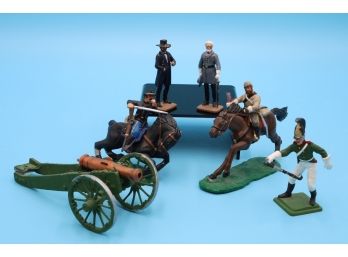 Hand Painted Civil War Pewter Figurines - Shippable