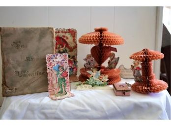 Antique Valentine Collection -Shipping Available