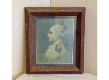 Antique Tramp Art With George Washington 15'x13'