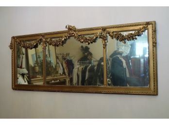 Antique Gilded  Mirror