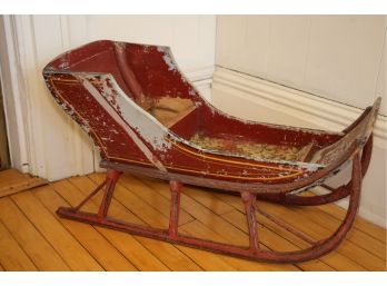 Antique Baby Sleigh