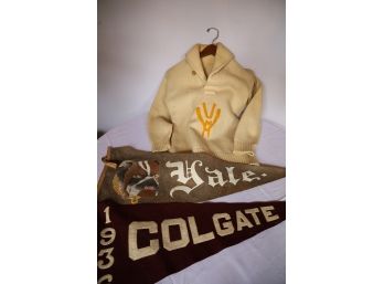 Vintage College Memorabilia - Shipping Available