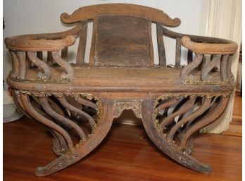 Antique Elephant Howdah Seat- Estimate $1800.00 - $2500.00