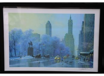 Alexander CHEN 'NY Cityscape' - Signed-Shippable