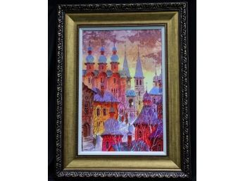 Anatole Krasnyansky 'old Monastery' - Signed-Shippable