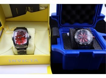 Two Invicta Men's Watches - LIKE NEW SHIPPABLE