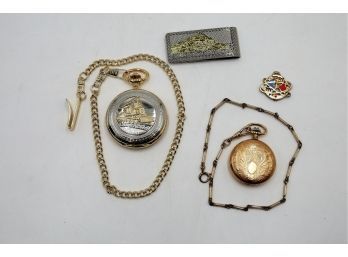 August Steiner Railroad Pocket Watch & More-SHIPPABLE