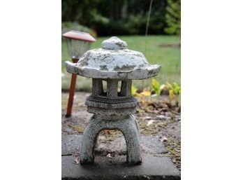 Small Concrete PAGODA Garden Statue