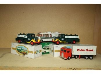 Vintage RADIO SHACK  & HESS TrucksSHIPPABLE