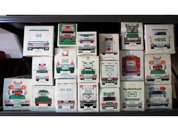 19 Boxed HESS Trucks