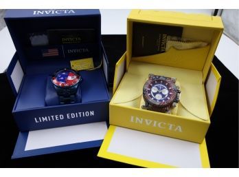 Invicta Stars & Stripes Men's Watches - LIKE NEW SHIPPABLE