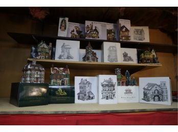 18 Pieces Of DICKENS Village Heritage Village SeriesSHIPPABLE