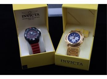 INVICTA Transatlantic & Coalition Forces Model Watches - LIKE NEW SHIPPABLE