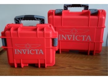 Red Invicta Watch Cases