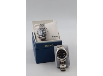 TWO Seiko Watches -SHIPPABLE