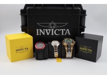 THREE Invicta Watches Men & Women - LIKE NEW-SHIPPABLE