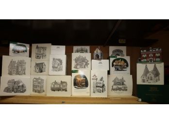 19 Pieces From DICKENS Village Series By Heritage Village