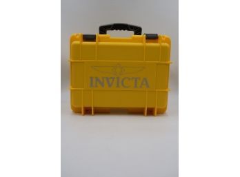 Yellow Invicta 8-watch Case