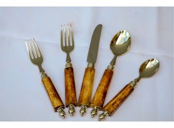 50 PIECE Argent Orfevres Flatware -SHIPPABLE