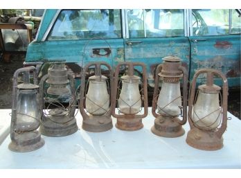 6 Vintage Lanterns