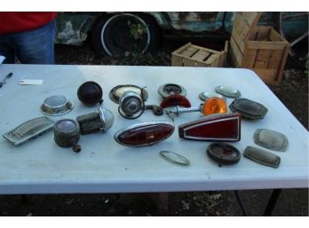 Vintage ORIGINAL Reflectors  Lights -parts -SHIPPABLE