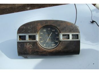 Original ORIGINAL 1935 Oldsmobile Gauge Cluster Speedometer -SHIPPABLE