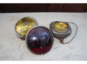 Vintage Authentic Car  Lights -SHIPPABLE