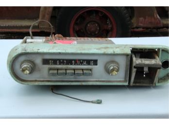 Vintage ORIGINAL Car Radio With Ash Tray & Lighter Holder -SHIPPABLE