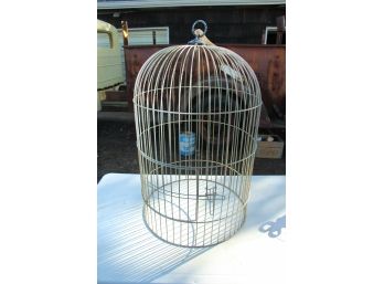 Vintage Metal Birdcage