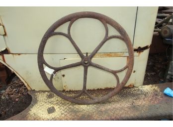 VINTAGE TRACTOR WHEELS