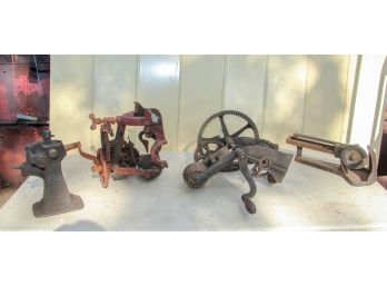 ANTIQUE TOOLS -HAND CRANKS