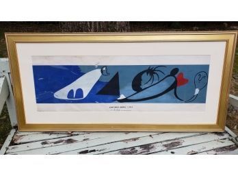 Joan Miro (1893-1983)Mural II - Lithograph Numbered Lower Left 11951