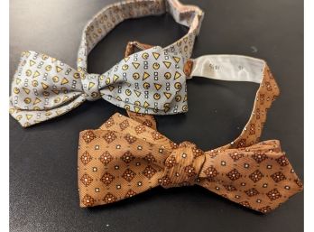 Men's Vintage1940s Silk Bow Ties