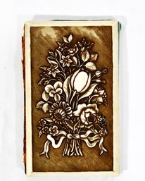 19th C. Miniature Victorian Ivory Notebook