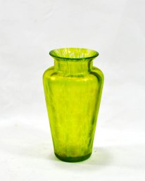 Small Art Nouveau Iridescent Glass Vase