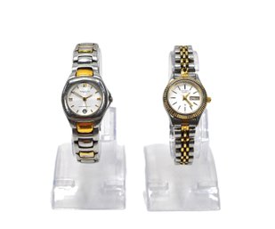 Lot 2 Citizens And Kenneth Cole Women's Wristwatches