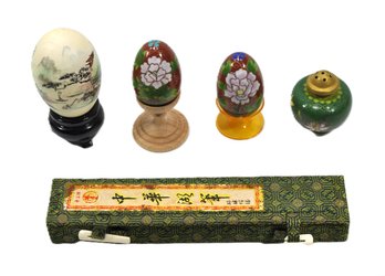 Vintage Chinese Egg Lot