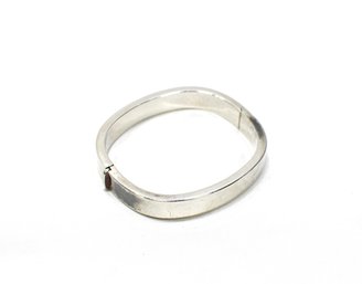 Vintage Italian Sterling Silver Bangle Bracelet