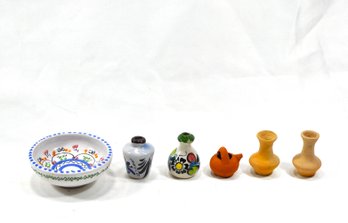 Vintage Miniature Art Pottery Lot