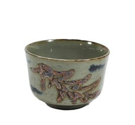 Vintage Asian Art Pottery Cup